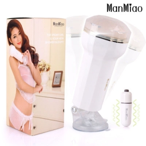 Âm Đạo Rung Dán Tường Silicon Cao Cấp Mịn Như Thật - Manmiao Nhật Bản