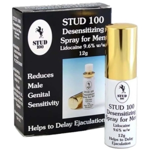 Xịt Hỗ Trợ Kéo Dài Xuất Tinh - Stud 100 Nắp Vàng Chính Hãng - Phân Phối Ở USA - Châu Âu
