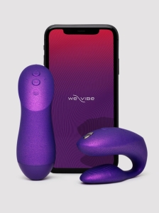 Trứng Rung Cao Cấp Chữ C - Kích Thích Cả Trong Ngoài - Siêu Mạnh - Cảm Biến - Điều Khiển Qua App Toàn Thế Giới - We Vibe Chorus Pro