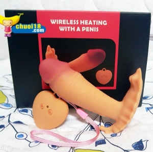 Dương Vật Giả Rung Mini Sưởi Ấm - Điều Khiển Từ Xa - Có Thể Làm Quần Lót Rung