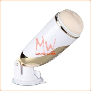 Âm Đạo Giả Mạ Vàng Dán Tường Siêu Rung , Rên , Sạc Pin - Funs Cup