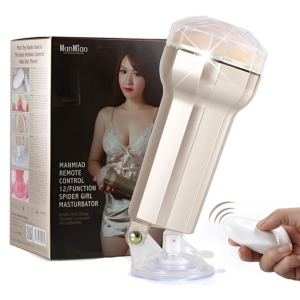 Âm Đạo Dán Tường Cao Cấp Điều Khiển Từ Xa  - ManMiao Gold Sang Trọng