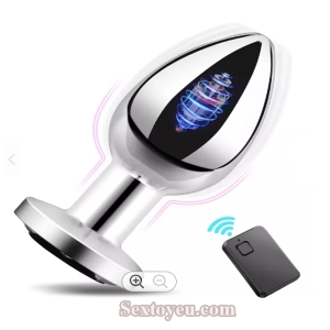 Phích Cắm Hậu Môn Inox Siêu Rung - Điều Khiển Từ Xa