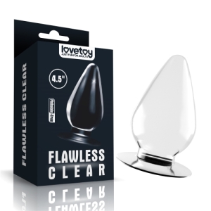Phích Cắm Hậu Môn Silicon Trong Suốt Size Lớn - Siêu Mềm Lovetoy USA