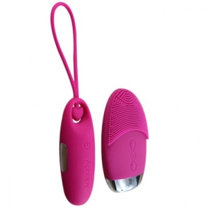 Trứng Rung Điều Khiển Từ Xa Kết Hợp Lưỡi Massage Điểm G - Aphojoy