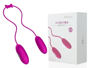 Trứng Rung Silicon 2 Đầu Cao Cấp ,Sạc Pin - Aphojoy