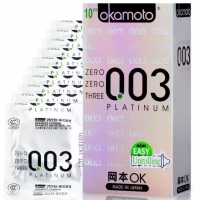 Bao Cao Su Siêu Mỏng 0,03mm - Okamoto Platinum Nhật Bản